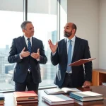 Consultation with a professional Stockton Accident Lawyer in a modern office environment.