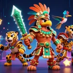 Profitez des jeux au meilleur casino en ligne avec cette illustration vibrante.