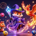 Jouez dans un nouveau casino en ligne avec le mystique renard magicien et son compagnon phoenix illuminé.
