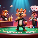 Nuovi casino online 2026: un'illustrazione 3D di divertimento al casinò con i personaggi animali
