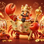 Spin and win big with go 88 at this vibrant casino-themed illustration featuring gold treasures.