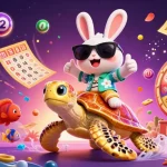 Vivez l'expérience du meilleur casino en ligne avec notre illustration 3D dynamique et colorée.