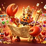 Explorez l'univers du casino en ligne légal en France avec un roi crabe doré et des machines à sous éclatantes.