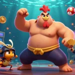 Un jeu de casino captivant avec "casino en ligne France légal", illustrant un sumo, un grillon et un tanuki dans une scène dynamique.