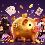 Jouez au casino en ligne France légal avec un chien-chargé de pièces d'or et une ambiance fantastique.