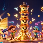 Vivez l'excitation des jeux sur casino en ligne France légal avec notre illustration 3D magique.
