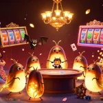 Jouez au casino en ligne légal en France avec des écureuils luminescents illuminant le casino sous-marin.