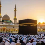 Umroh Itikaf experience at Masjidil Haram during Ramadan, capturing the essence of spiritual journey and community.
